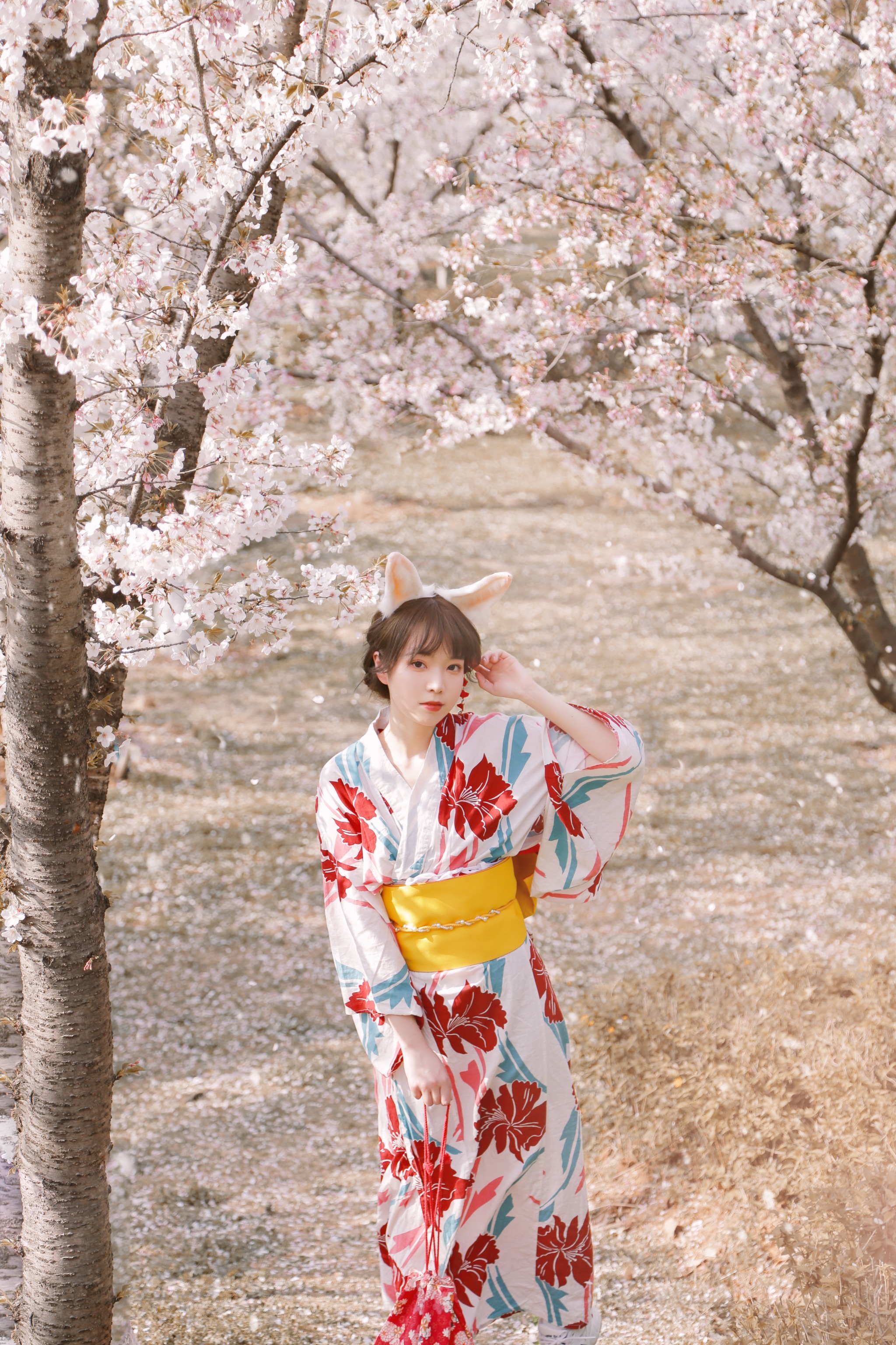 图片[1]-Fushii海堂 – NO.017 樱花兔兔[34P]-XikXak